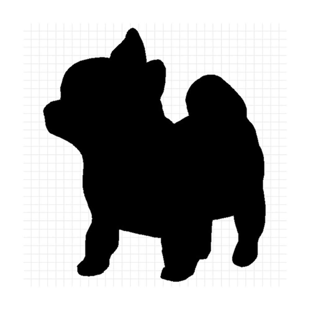 Amazon.co.jp: チワワ Ver.1 シルエット 犬ステッカー (黒：ブラック